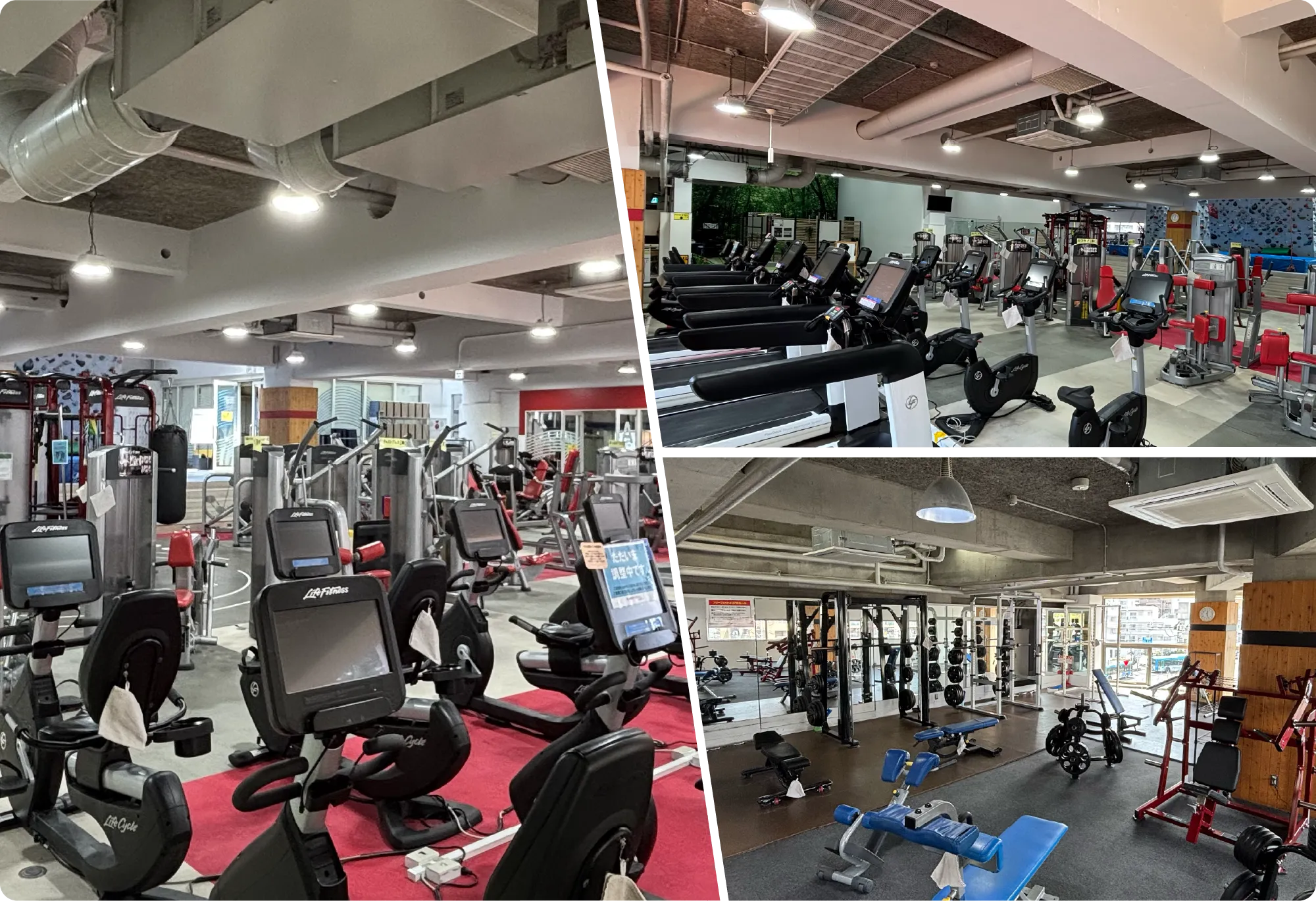 豊富なマシンラインナップ